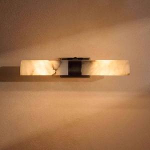 Natural Marble <b>Wall</b> Lamp 320x200x70mm Led <b>Light</b> Source E27 Bulb Base <b>Switch</b> Control For Living Room Bedroom - Product Image 3