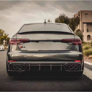 2017 2019 High Fitment Dry Carbon Fiber Rear Diffuser For Audi S4 B10 Performance Rear Bumper Splitter - Product Image 6