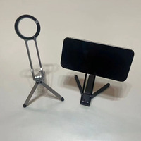 Tripod Ponsel dari Aluminium Alloy Grosir, Dudukan Magnetik untuk Meja, Anti-Korosi, untuk Penggunaan Kantor & Komersial