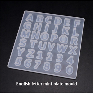 <span class=keywords><strong>Moule</strong></span> en <span class=keywords><strong>silicone</strong></span> alphanumérique Early Riser pour résine, idéal pour décorations de Noël, lettres, colliers, porte-clés, <span class=keywords><strong>bijoux</strong></span> - Vente en gros - Product Image 6