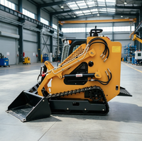 Excavatrice sur chenilles robuste de 1 tonne |   Chargeuse compacte refroidie par eau certifiée CE, directement de l'usine