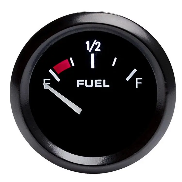 GAUGE 2 "52ミリメートルUniversal 12V Car AutoオイルレベルでGauge Fuel Float White Pointer Car FuelフローMeter