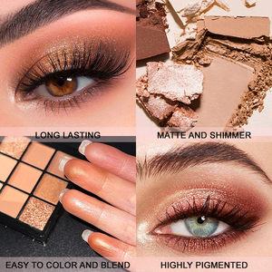 <span class=keywords><strong>Maquillaje</strong></span> <span class=keywords><strong>de</strong></span> ojos 9 <span class=keywords><strong>colores</strong></span> sombra <span class=keywords><strong>de</strong></span> ojos <span class=keywords><strong>de</strong></span> alta pigmentación mate brillo <span class=keywords><strong>tierra</strong></span> <span class=keywords><strong>paleta</strong></span> <span class=keywords><strong>de</strong></span> sombras <span class=keywords><strong>de</strong></span> ojos - Product Image 4