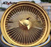 Jantes de luxe chromées JQ Auto multi-rayons 13 14 15 16 17 18 20 pouces 5x112 5x120 5x108 5x127 pour Tesla Model Corvette GMC Ford