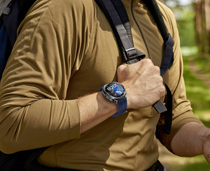 Montre GPS d'aventure WS400 AI GPT avec assistant vocal, étanche 3ATM, boussole, altimètre et bracelet réglable pour la randonnée - Product Image 3