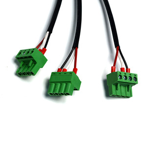 5.08 mét pluggable khối thiết bị đầu cuối kết nối <span class=keywords><strong>2</strong></span>/<span class=keywords><strong>3</strong></span>/4/5/6/7/8 Pin vít dây nịt và lắp ráp Cáp - Product Image 1