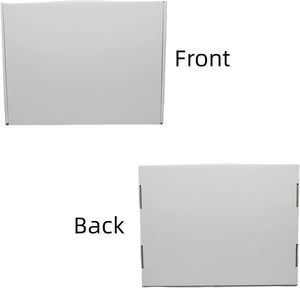 Custom Logo Small Cardboard Boxes 6x6x2 Inches Business Corrugated Mailing Box for <strong>Storage</strong> and Shipping (White) - Product Image 6