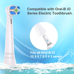 หัวแปรงสีฟัน Oralb <span class=keywords><strong>IO</strong></span> แบบขนแปรงขนาดกลาง ใช้ได้กับแปรงสีฟันไฟฟ้า ทำความสะอาดล้ำลึก 8 ชิ้น/กล่อง - Product Image 2