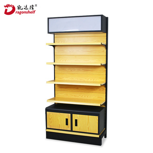 Étagère métallique <span class=keywords><strong>double</strong></span> face haute luminosité en acier laminé à froid Dragonshelf Manufactory, idéale pour les magasins de proximité - Vente chaude - Product Image 6