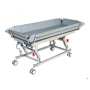 Cama de ducha de mano de acero inoxidable de dos funciones del fabricante Atención auxiliar Pacientes mayores Camas de hospital Discapacitados - Product Image 4