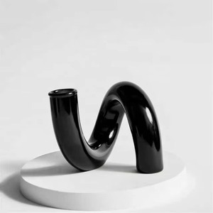 <span class=keywords><strong>Vasi</strong></span> in vetro trasparente portacandele portacandele per matrimonio centrotavola da tavola decorazione per la casa portacandele - Product Image 1