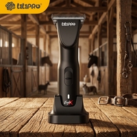 Tondeuse à poils pour animaux LILIPRO EagleX A5 avec lame large, tondeuse rechargeable pour chien, machine de coupe sans fil, ensemble de produits de toilettage pour chevaux