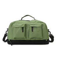 Sac de voyage Oxford imperméable à transfert thermique pour hommes et femmes, sac de sport avec compartiment à chaussures et séparation humide/sec, vente en gros