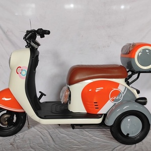 Tricycle électrique certifié CEE à trois places, type carrosserie ouverte, 500W, 48V, pour passagers - Product Image 4