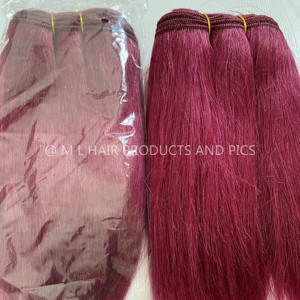 <span class=keywords><strong>Blythe</strong></span>-extensiones de cabello para muñecas, pelo de mohair de cabra, pelo de cola de Yak, trama recta - Product Image 5