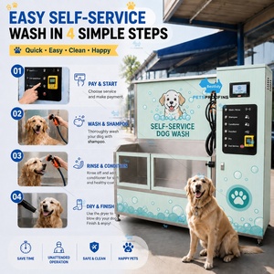 Estación de Lavado de Perros Comercial SUS304, Máquina Expendedora de Autoservicio, Máquina Portátil para Bañar Mascotas, Fabricante y Proveedor OEM - Product Image 2