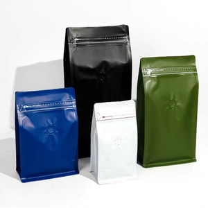 Túi Kalee Ziplock bán buôn 1kg đáy phẳng bao bì Cà phê túi cà phê có van và dây kéo 500g - Product Image 3