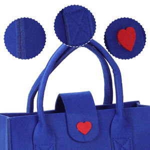 Bolsa de Compras Ecológica de Fieltro PET para Mujer con Logotipo Personalizado, Impresión en Seda, Uso Promocional Personalizado - Product Image 4