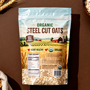 Sacchetto Stand-up con Cerniera in Mylar Certificato BRCS, Logo Personalizzato, Materiali Soft Touch, Opaco, per Alimenti Biologici e Proteine in Polvere - Product Image 2