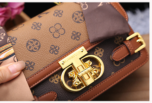 Borsa a tracolla piccola quadrata Loumixer da donna 2025 di alta gamma in PVC, alla moda, con stampa a contrasto, versatile - Product Image 4