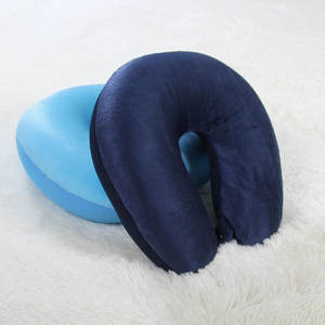 Oreiller en mousse en forme de U, support de cou portable pour adultes, design léger et confortable Yd--lz - Product Image 4