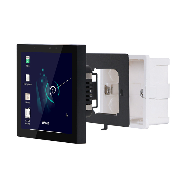 Portworld Zigbee Meeting Room Android High Texture Touch Screen Security POE Home Automation 4 Inch Control Panel