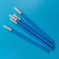 742 Petites éponges à tige de précision, tampons en mousse non pelucheux jetables pour le nettoyage de salles blanches et de semi-conducteurs