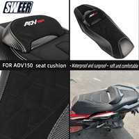 Ensemble de siège modifié pour Honda ADV150 modèle 19-22 avec dossier souple et sacoche de siège pour motos