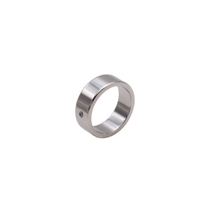 <b>Titanium</b> Steel Unisex <b>Rings</b> Inlaid With Zircon Fashionable Simple Couple Jewelry Everyday Wear - Product Image 5