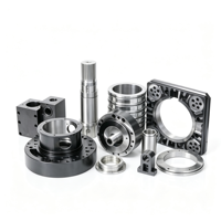 Pièces en aluminium usinées CNC de précision industrielle sur commande, 5 axes, pièces en acier inoxydable usinées CNC
