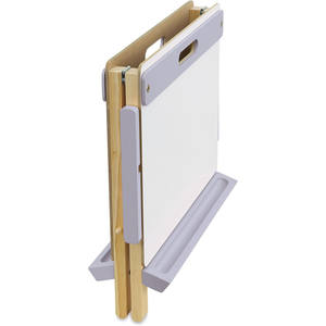 Planche à dessin pour enfants Chevalet en bois avec papier à dessin Montessori planche à <span class=keywords><strong>craie</strong></span> en bois massif pliable double panneau réglable - Product Image 6