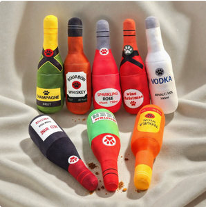 Giocattoli Ecologici per Cani, Resistenti ai Morsi, con Suono e Design Ispirato a Bottiglie di Birra, per la Pulizia dei Denti, Accessori per Animali Domestici - Product Image 5