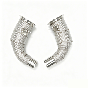 Nuovo Collettore <span class=keywords><strong>di</strong></span> <span class=keywords><strong>Scarico</strong></span> in Acciaio Inox per Porsche 911 992 Turbo 2023, Sistema <span class=keywords><strong>di</strong></span> <span class=keywords><strong>Scarico</strong></span> ad Alto Flusso con Silenziatore Tuning - Product Image 2