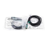Sensor Fotoelektrik Reflektif Difus Seri GN TAKEX GN-R40CRPN 400mm Output PNP 12-24VDC IP67 Amplifier Terintegrasi