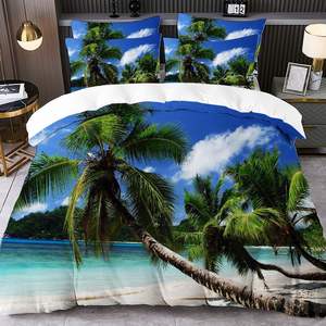 Parure de lit avec housse de <span class=keywords><strong>couette</strong></span> et taies d'oreiller, taille complète/queen, impression numérique 3D, drap-housse, 100% polyester, <span class=keywords><strong>petit</strong></span> MOQ, bon <span class=keywords><strong>prix</strong></span>, moins cher - Product Image 5