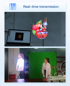 Ventilador LED con Pantalla Holográfica 3D para Publicidad en Interiores de 65cm, 100cm, 150cm y 180cm, con Transmisión HDMI por Fibra Óptica, Ventilador HDMI de 65cm - Product Image 6