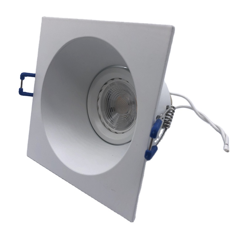 12V Piazza scatola di giunzione led soffitto faretto Mr16 Alogena Anti Abbagliamento faretto Da Incasso