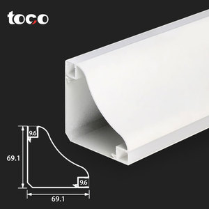 Đèn tuyến tính hiện đại 1m 2m 3m lắp trần góc cạnh, đèn LED nhôm hợp kim, kiểu lắp nổi - Product Image 1
