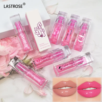 Gloss à Lèvres Chatoyant et Hydratant, Végétalien, Effet Magique, «Hot Selling», Changeant de Couleur, Goût Myrtille, Pailleté, Vente en Gros