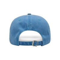 Gewassen effen Oxford baseballcap, ongestructureerd/katoen, retro, verstelbaar, handgebreide fruitprint, unisex, dad hat