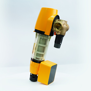 OEM Auto 40 micras filtros de agua para el hogar máquina de tratamiento de agua potable con manómetro portátil filtro de agua hogar - Product Image 1