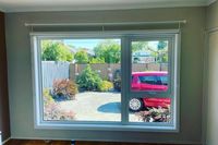 Ventana de Aluminio Abatible y Giratoria de Diseño Moderno para Apartamento