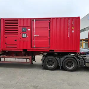 Stromerzeuger des offenen oder containertyps 700 kW mit bürstenlosem Wechselstromgenerator Genset Dieselgenerator Preis