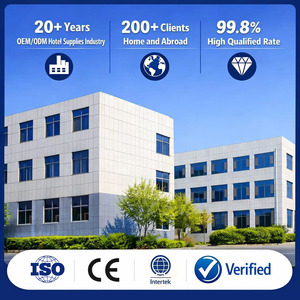 Pantuflas Desechables de Terciopelo Estilo <span class=keywords><strong>Hotel</strong></span> con Logotipo Cosido, Suaves y Duraderas para el <span class=keywords><strong>Hotel</strong></span> Radisson <span class=keywords><strong>BLU</strong></span> - Product Image 6