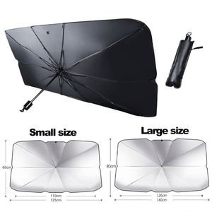 Custom Logo UV Protection Sun <b>Shade</b> Umbrella for Windshields of Various Car Models Windshield Portable Car Foldable Sunshades - Product Image 5