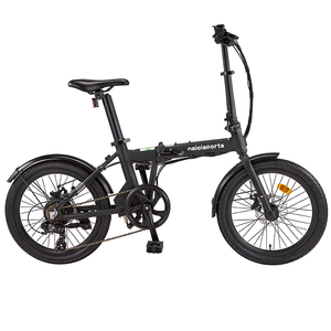 Vélo pliable Naicisports C2 20'' avec cadre en aluminium léger, batterie au lithium 36V, moteur à moyeu arrière 250W 7 vitesses - Product Image 3