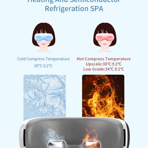 High Quality Smart Eye <b>Massager</b> Sleep Music 4d Smart Electric Airbag Vibration Eye <b>Massager</b> With Heat and Cold Compression - Product Image 6