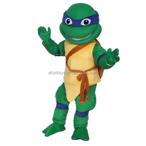 Eun Mq 1 पीसी कस्टम कार्टून निंजा कछुए पोशाक कार्टून चरित्र कोस्प्ले निंजा कछुए वयस्कों के लिए - Product Image 2