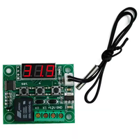 W1209 DC 12 V Thermostat de température de refroidissement thermique Interrupteur de contrôle de température Régulateur de température