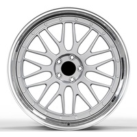 Jantes forgées à décalage réglable pour plusieurs véhicules, vente en gros usine 5x100 5x108 5x112 5x114.3 5x120 5x130 OZ Futura en alliage d'aluminium